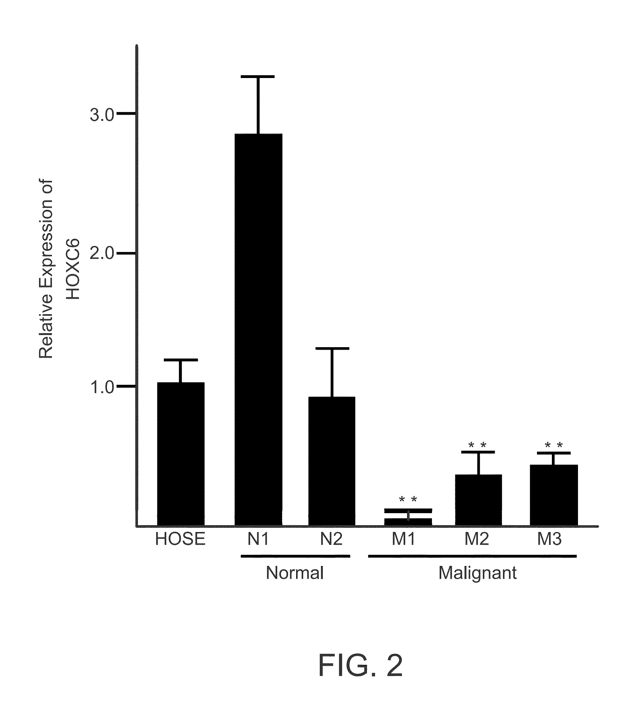 Hoxc6 and ovarian cancer methods and uses thereof