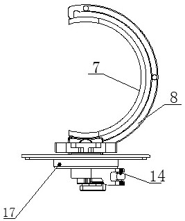 Wrist swinging mechanism of hand function rehabilitation training system