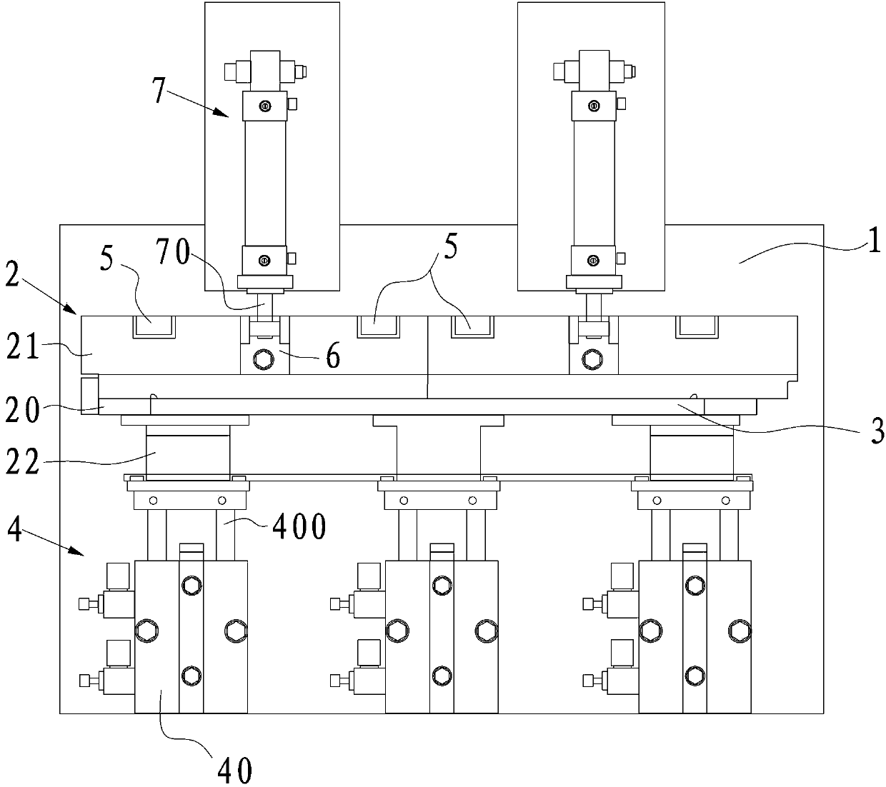 Copying machining fixture