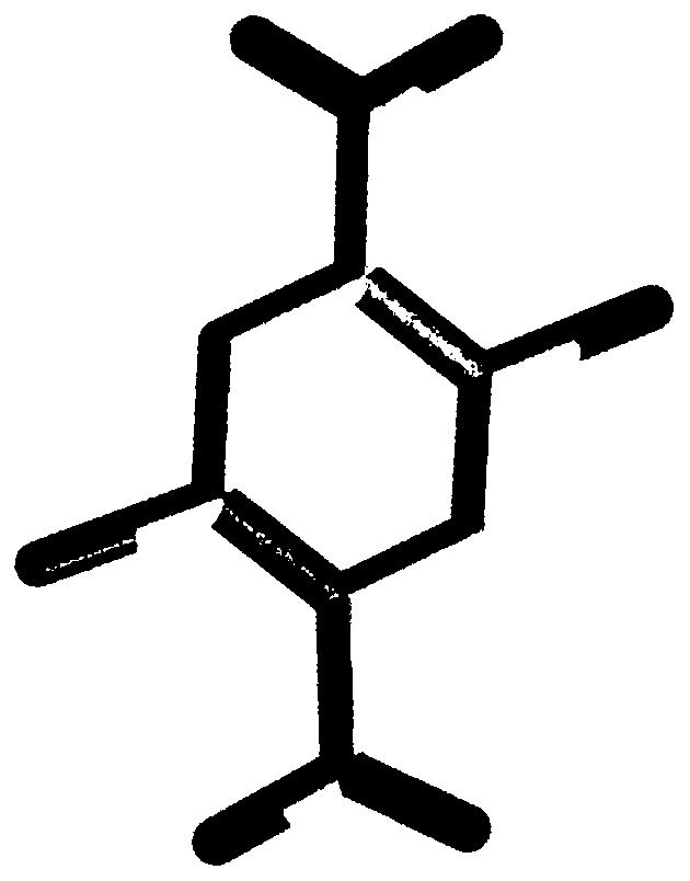 Zinc metal organic framework compound and preparation method and application thereof