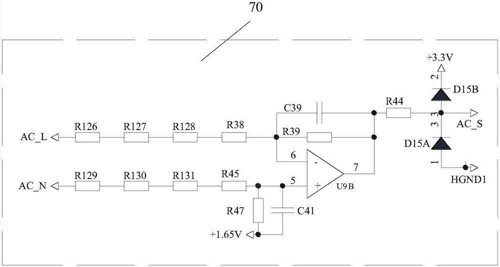 Intelligent half-bridge sine wave voltage conversion circuit based on PFC interleaved flyback