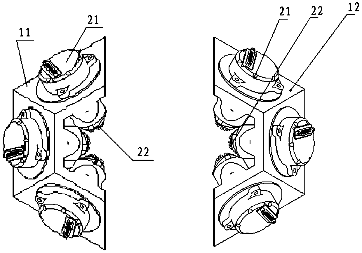 Redundantly configured hemispherical resonator gyro inertia measurement assembly and method