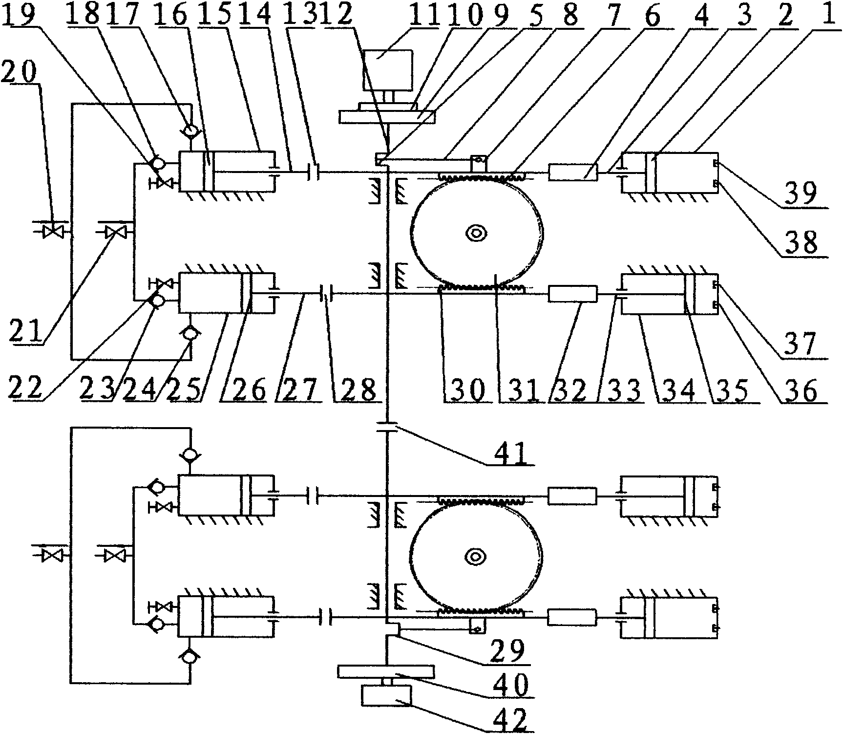 Mechanical and electrical piston directly-driven reciprocating pump