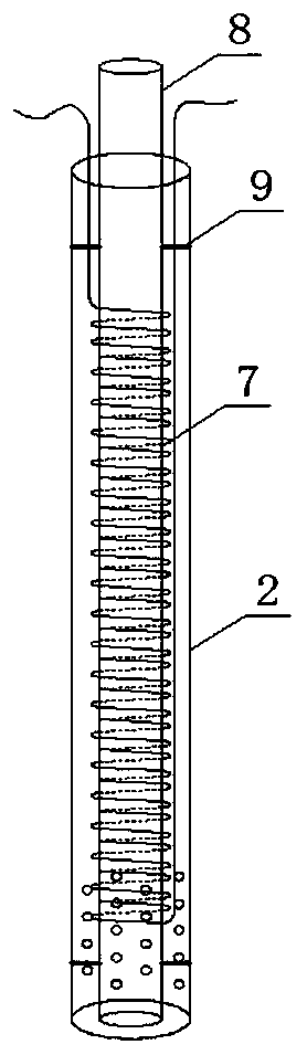 Electromagnetic drainage anti-slide pile and construction method thereof