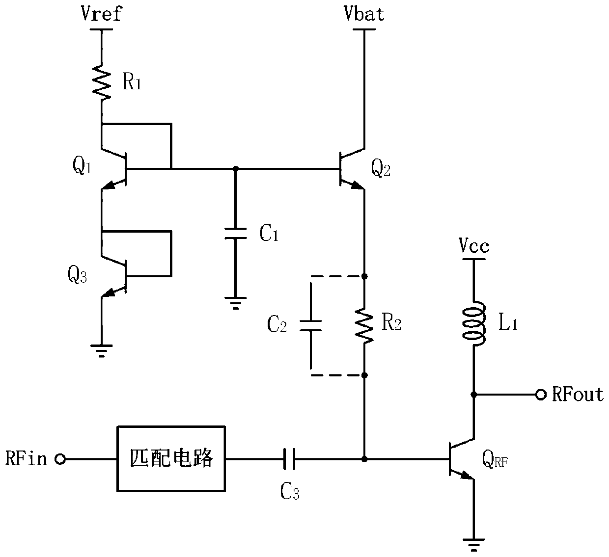 Biasing circuit for power amplifier and power amplifier