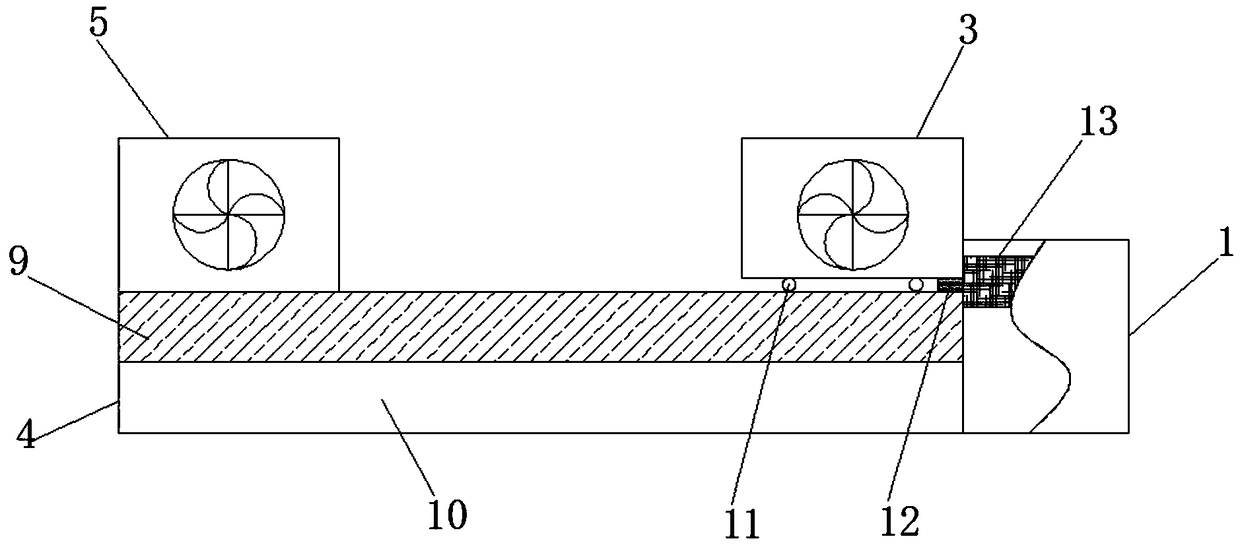 Transformer core support convenient to maintain