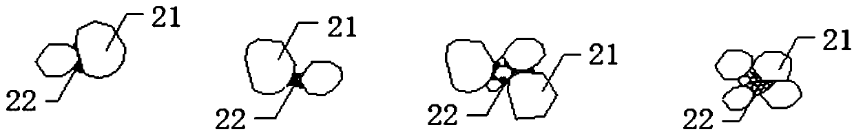 Rock-fill concrete core wall cemented rock-fill dam and construction method thereof