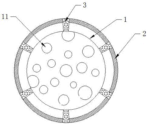 Vibration-reducing particles, rail transit mixed foundation soil and rail transit foundation vibration reduction method