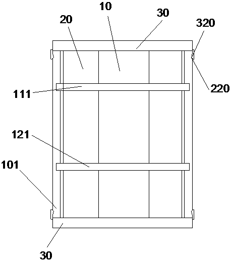 V-type horizontal beehive for Apis cerana and manufacturing method and application method of V-type horizontal beehive