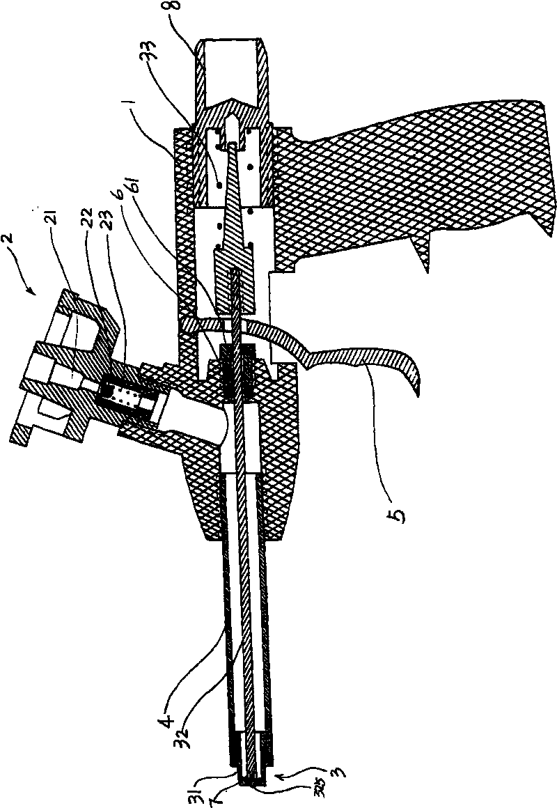 Foam gun