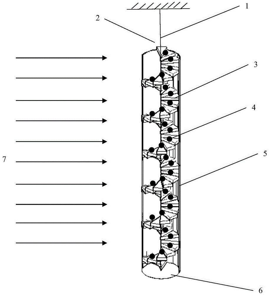 Tubular solid particle solar thermal receiver with inserts