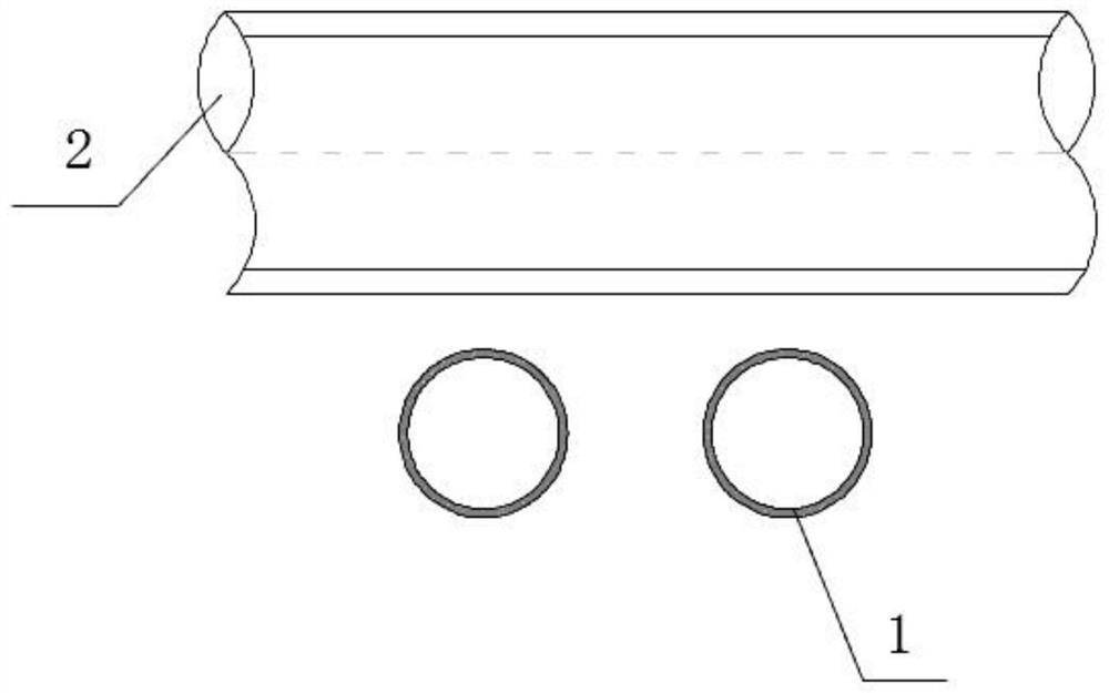 Existing tunnel crossing system based on underground excavation pilot tunnel and jump excavation vertical shaft and construction method