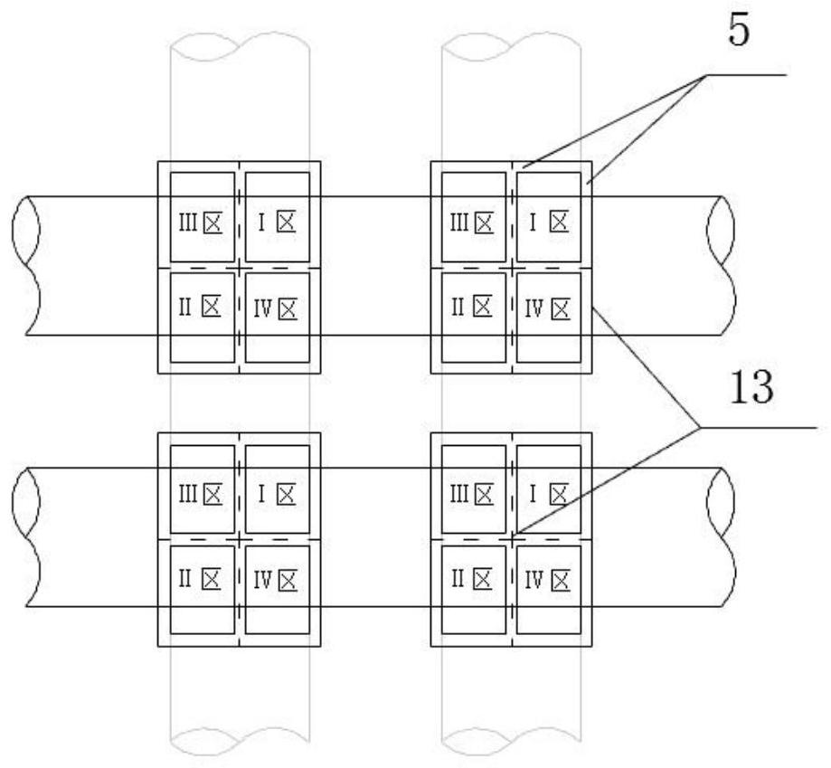 Existing tunnel crossing system based on underground excavation pilot tunnel and jump excavation vertical shaft and construction method