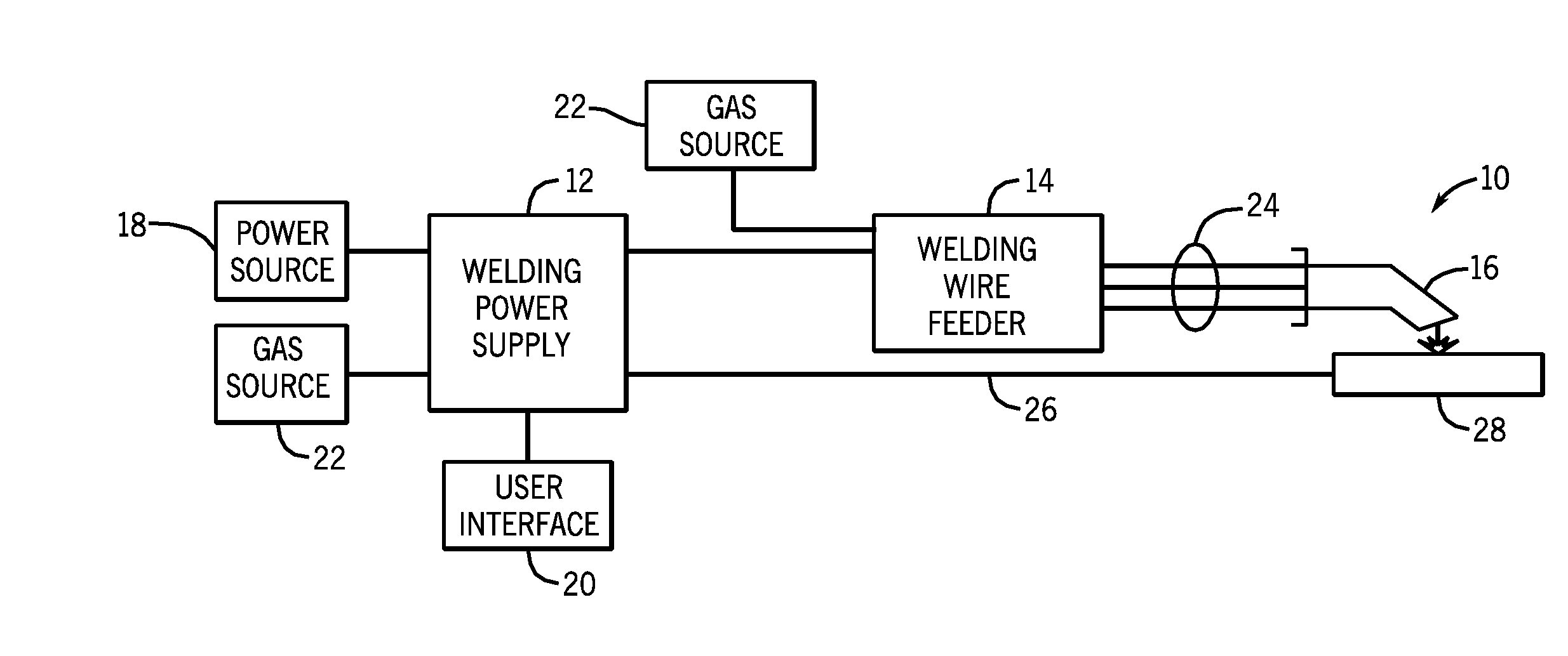 Welding wire feeder with magnetic rotational speed sensor