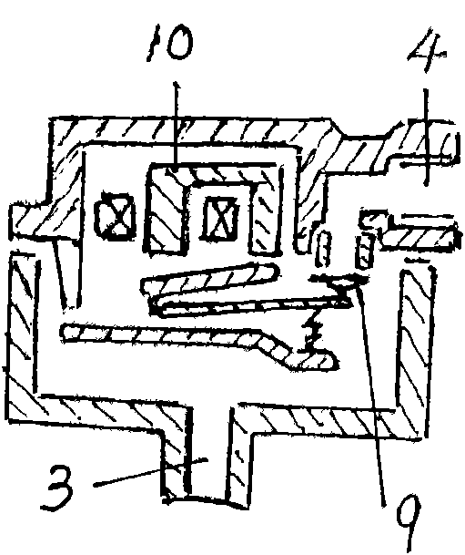 Method for serially connecting valves and improving burner into gas cooker capably of controlling temperature and intensifying fire to form vigorous fire