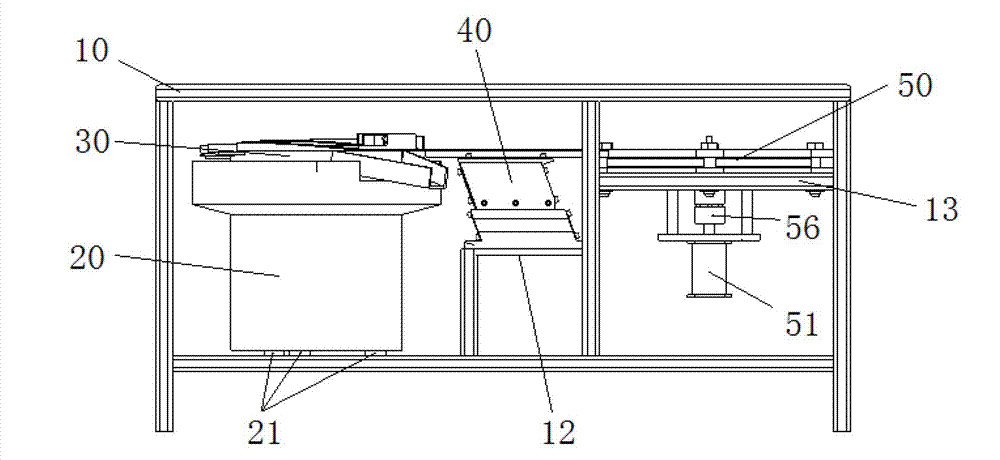 Corn seed directional separation spacing seed-arrangement device and operation method thereof