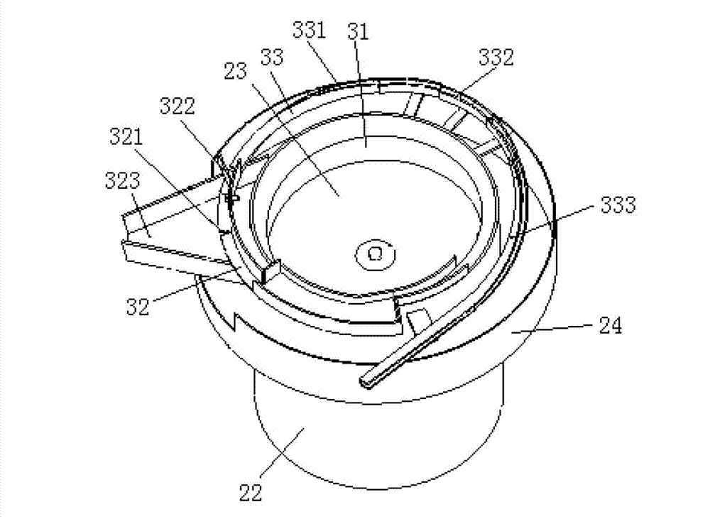 Corn seed directional separation spacing seed-arrangement device and operation method thereof