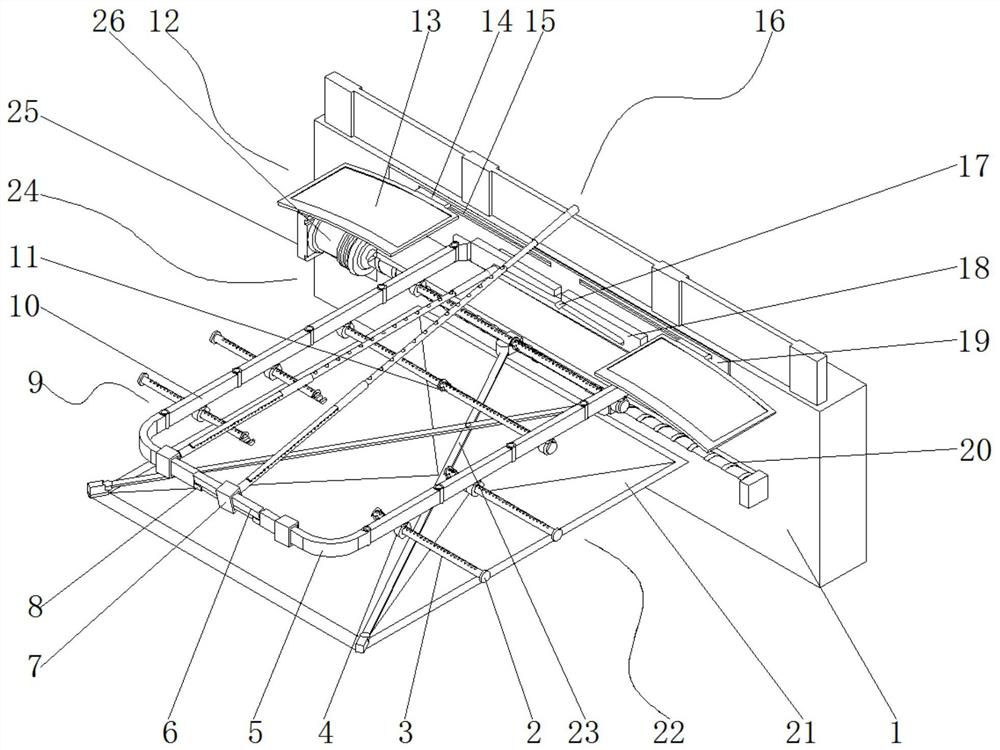 Solar clothes hanger for airing sheets or blankets and using method thereof