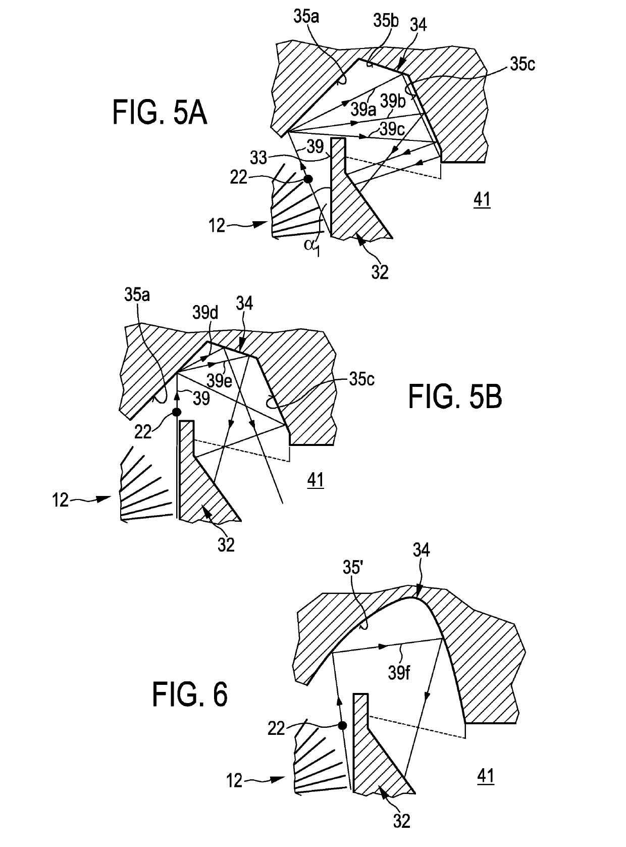 Cleaning device having a nozzle for cleaning a surface