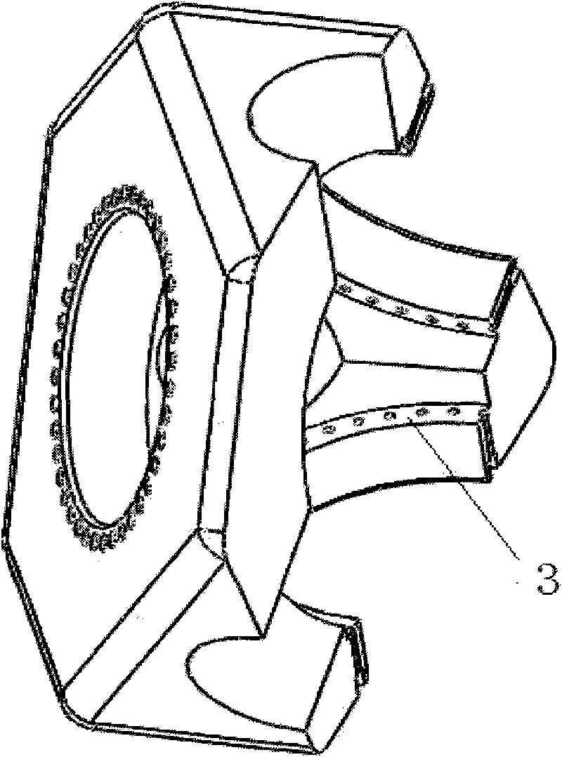 Cubic apparatus for tetrahedron press