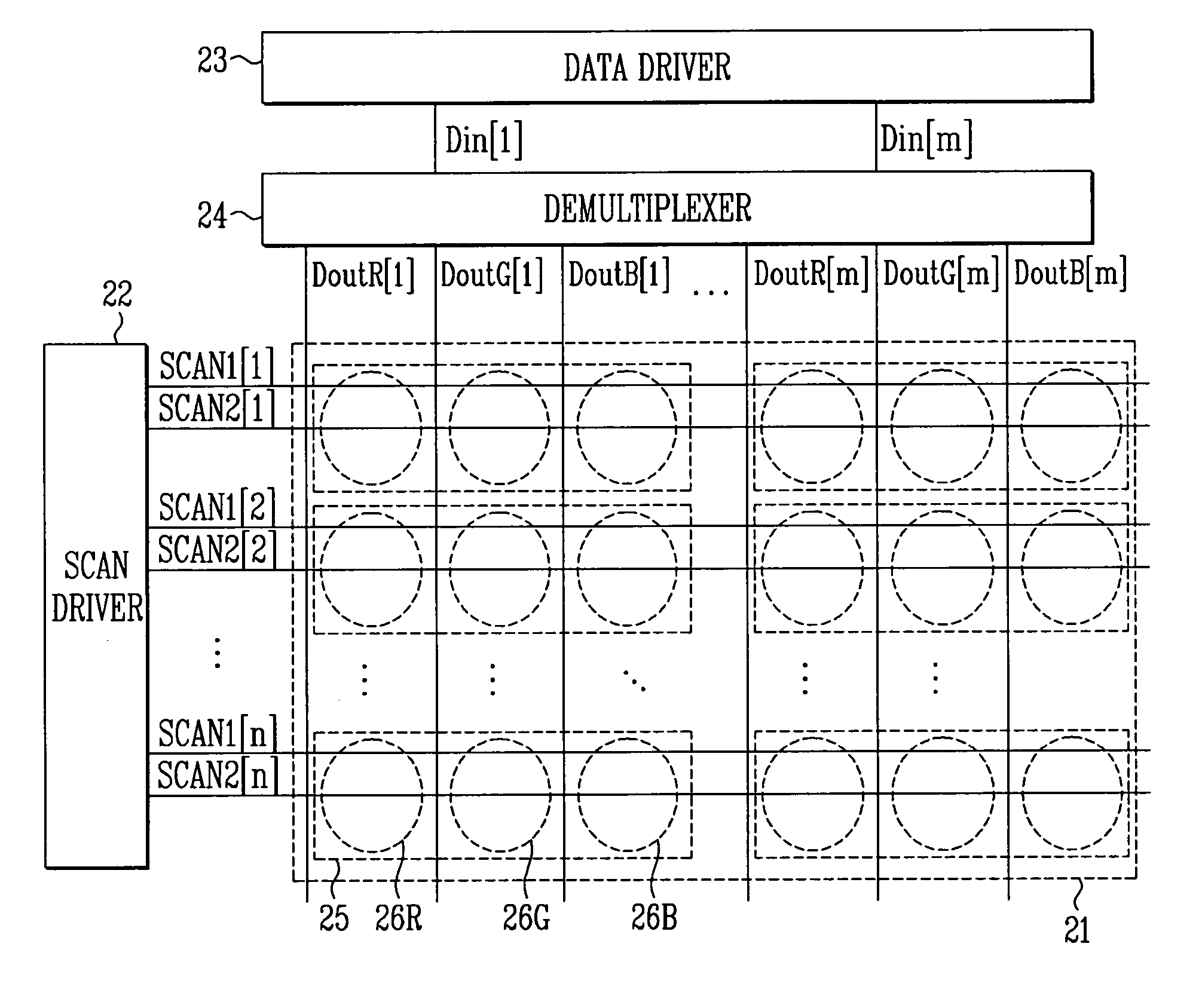 Display device and demultiplexer