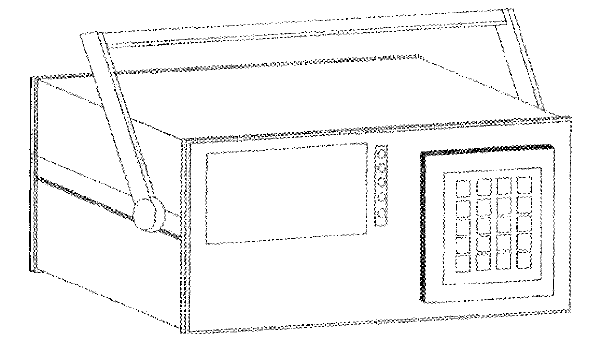 Portable fault diagnosis tester applied to petrochemical production device