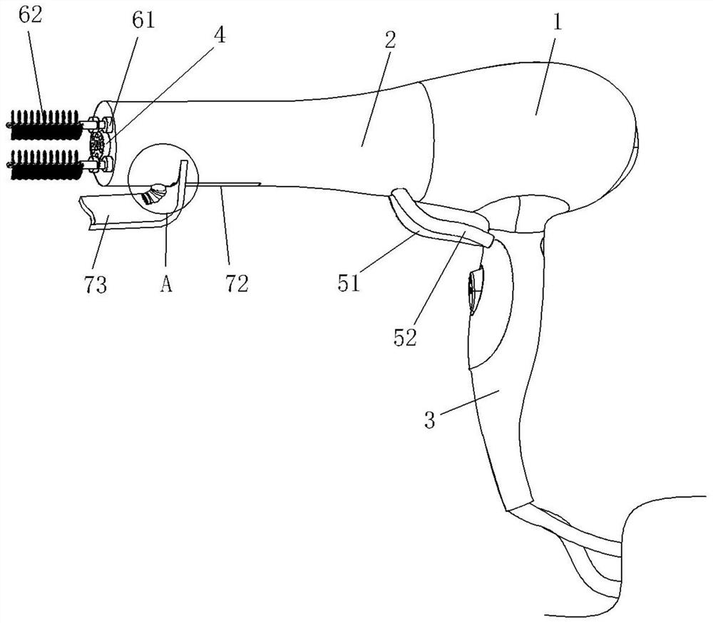 Electric sound wave pulse scrubbing device for repairing artificial joint infection