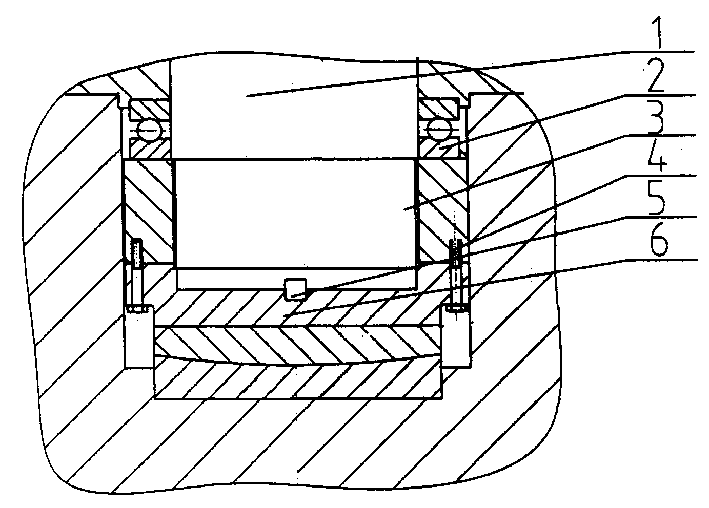 Nut locking structure for screw press