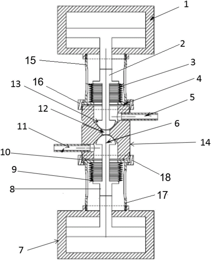 Full-metal small-volume container and volume determination system and method