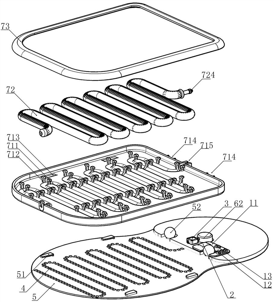 Split-type piezoelectric-driven intelligent insulin patch