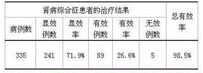 Traditional Chinese medicine preparation for preventing and treating nephrotic syndrome and preparation method thereof