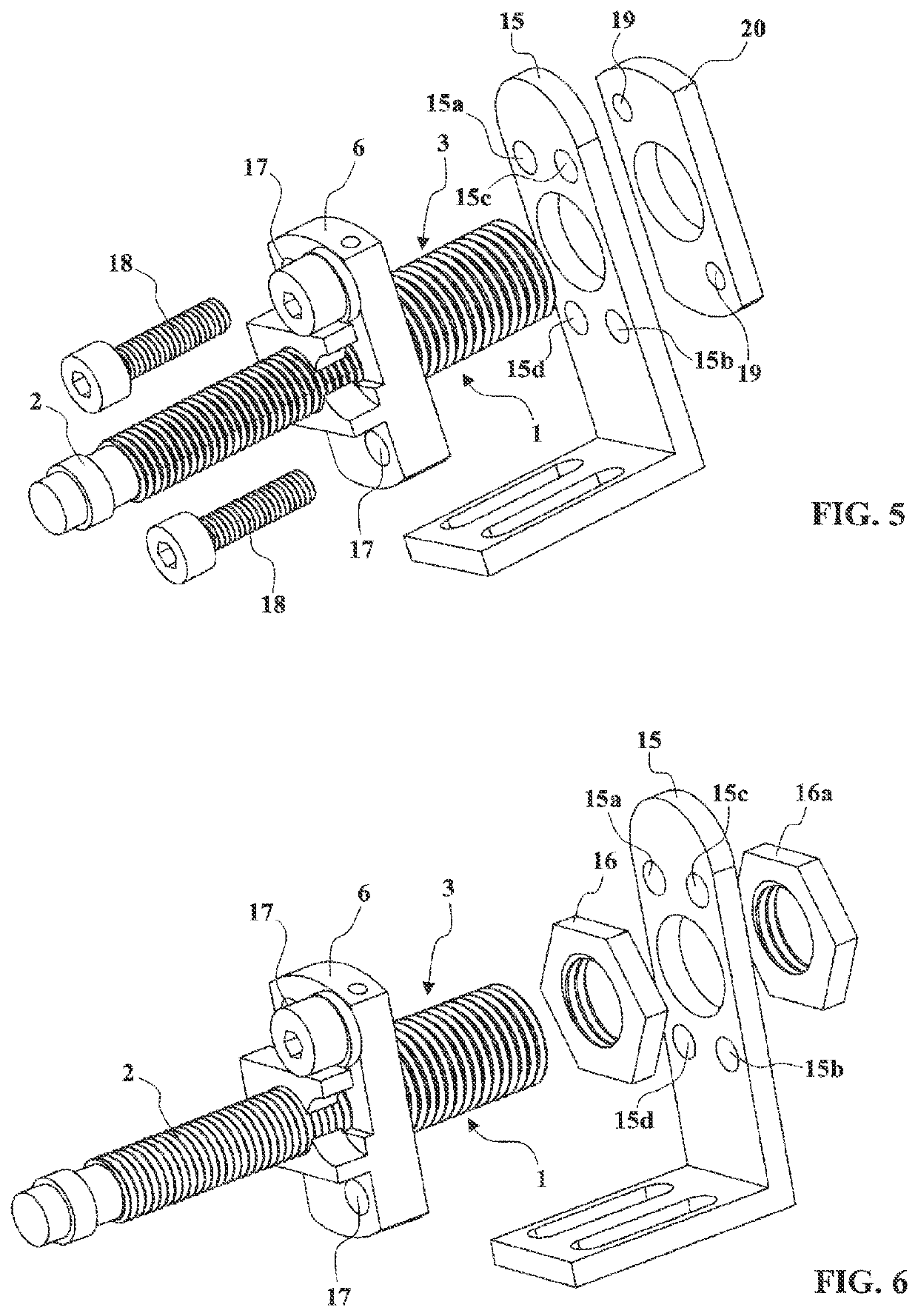 Fastening device for holding a sensor, comprising a cam