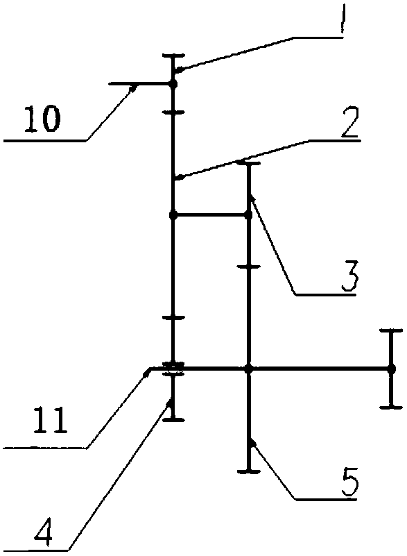 Gear speed reducer capable of achieving flexible impact