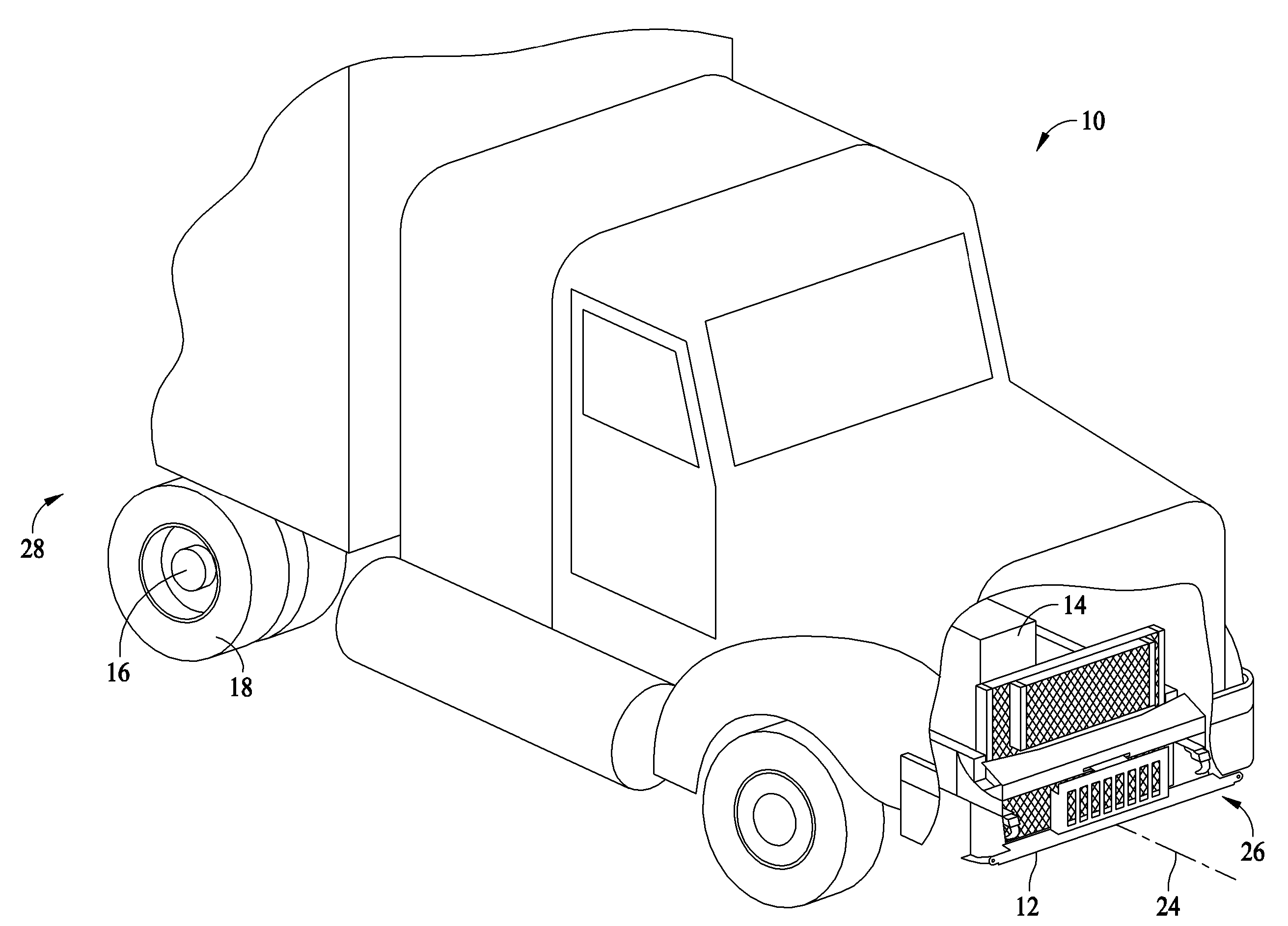 Vehicle radiator guard and method of fabricating the same