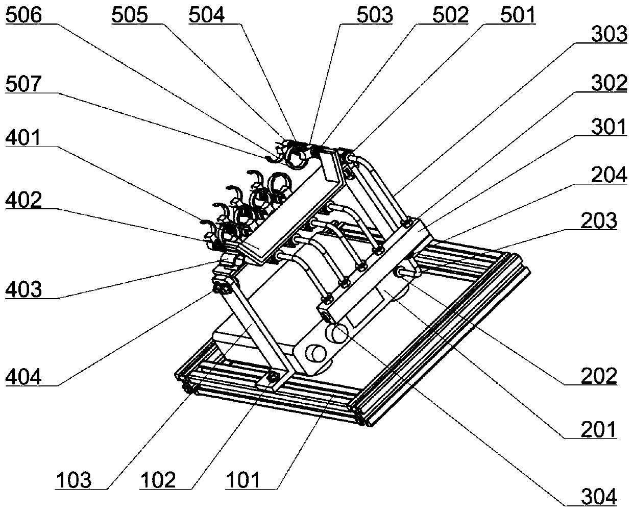 Universal five-finger rehabilitation training device for left and right hands