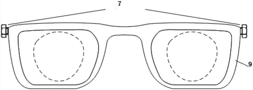 Liquid-filled varifocal glasses with manual focusing function