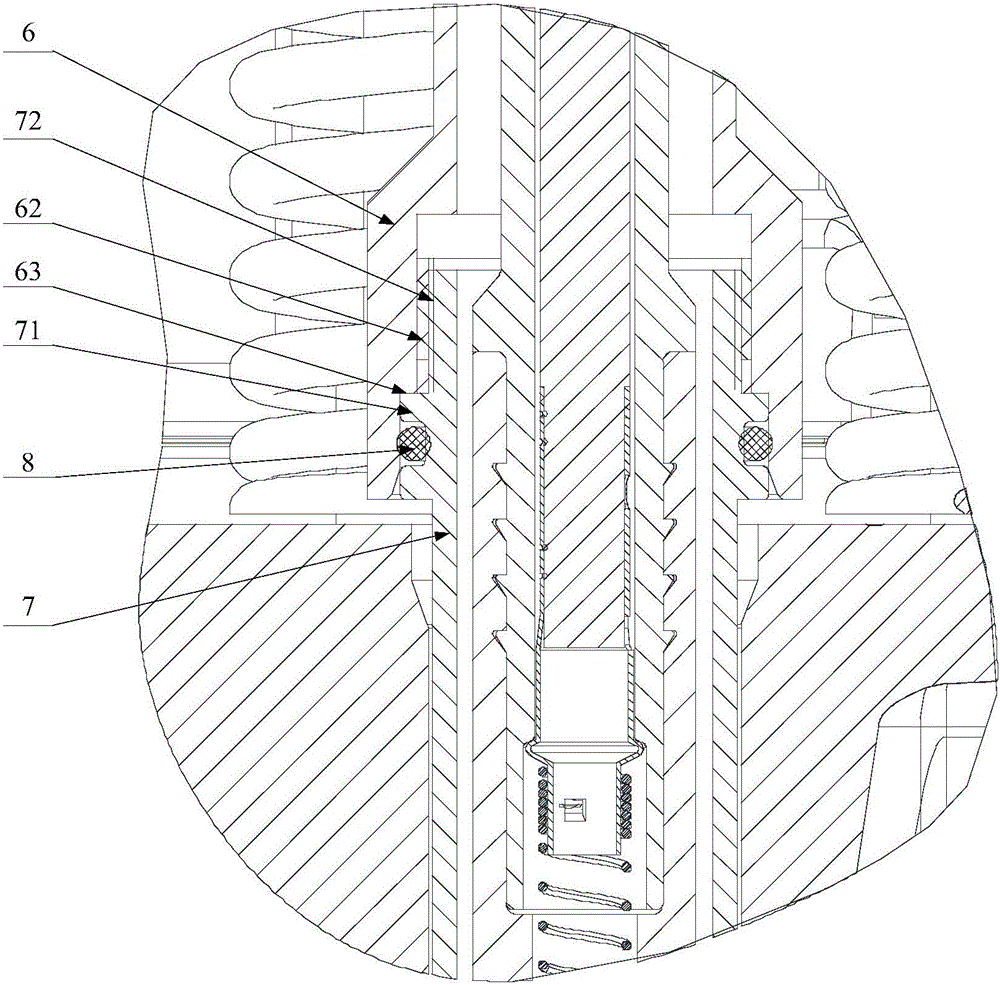 Engine ignition system mounting device and engine with device