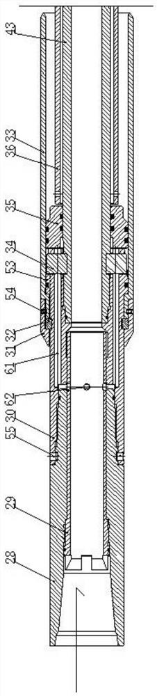 A hydraulically and mechanically releasable setting tool