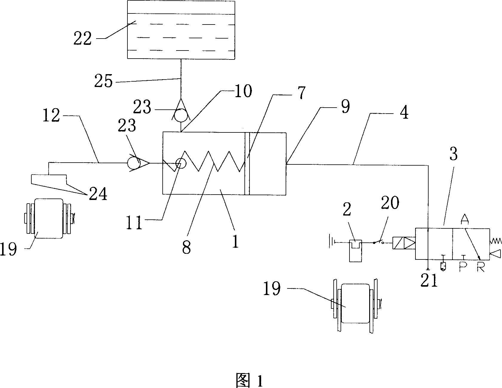 Automatic lubrication mechanism for conveyor chain