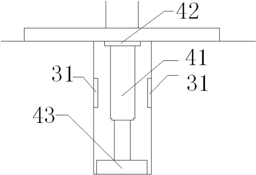 Lifting-type automatic-reset isolating pile