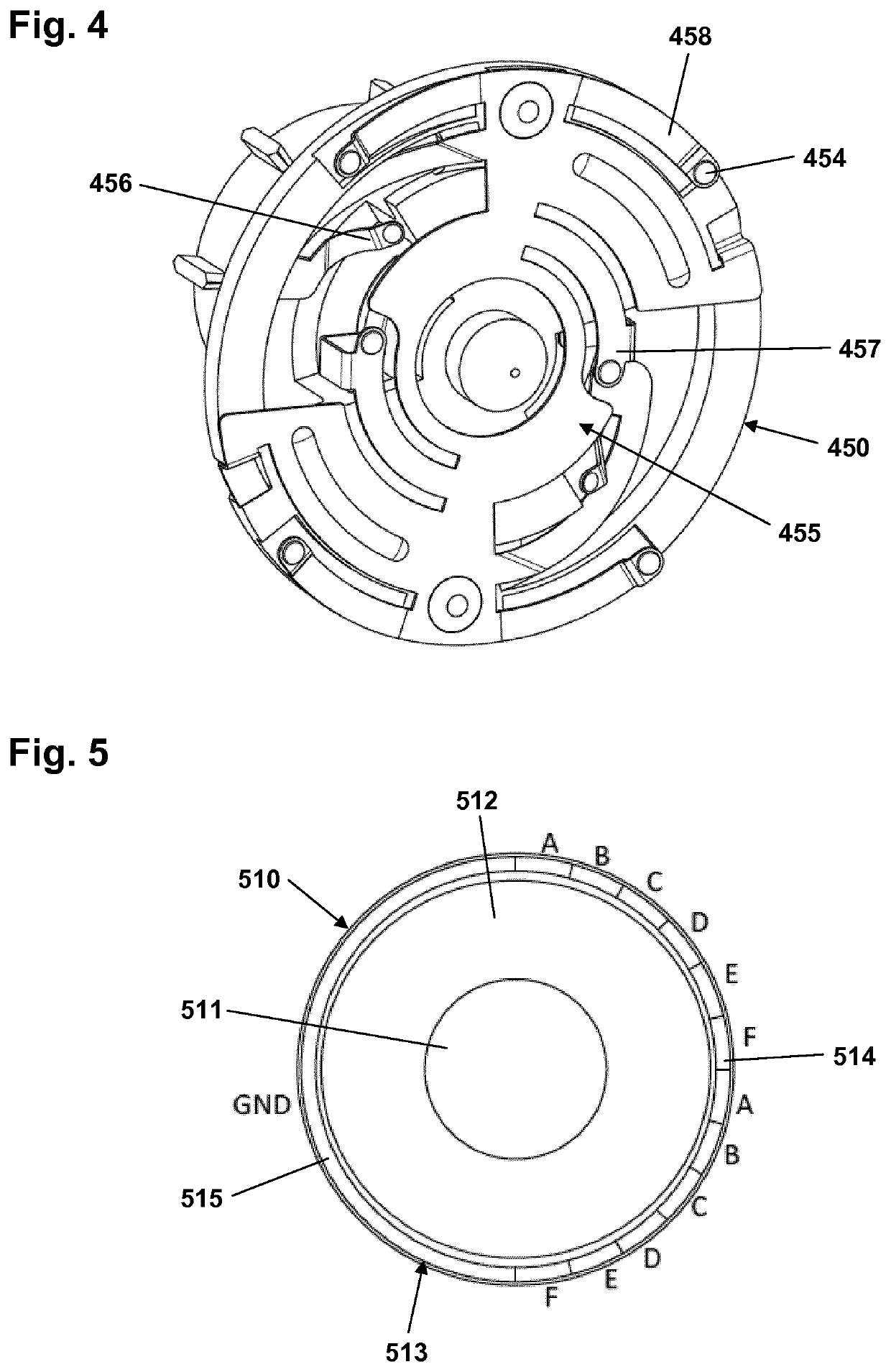 Rotary sensor assembly with low-power feature