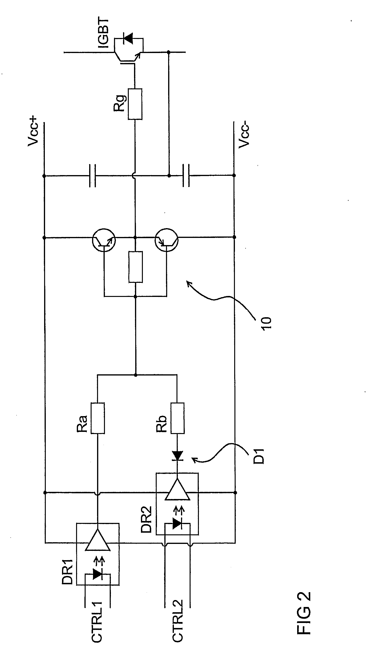 Method of controlling an IGBT and a gate driver