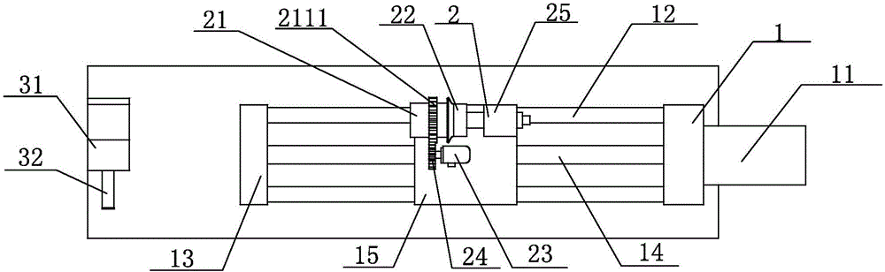 Cable synchronous separating and tensioning device