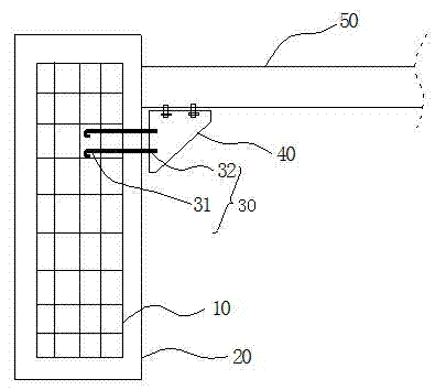 Construction method for arranging steel corbel on concrete frame column