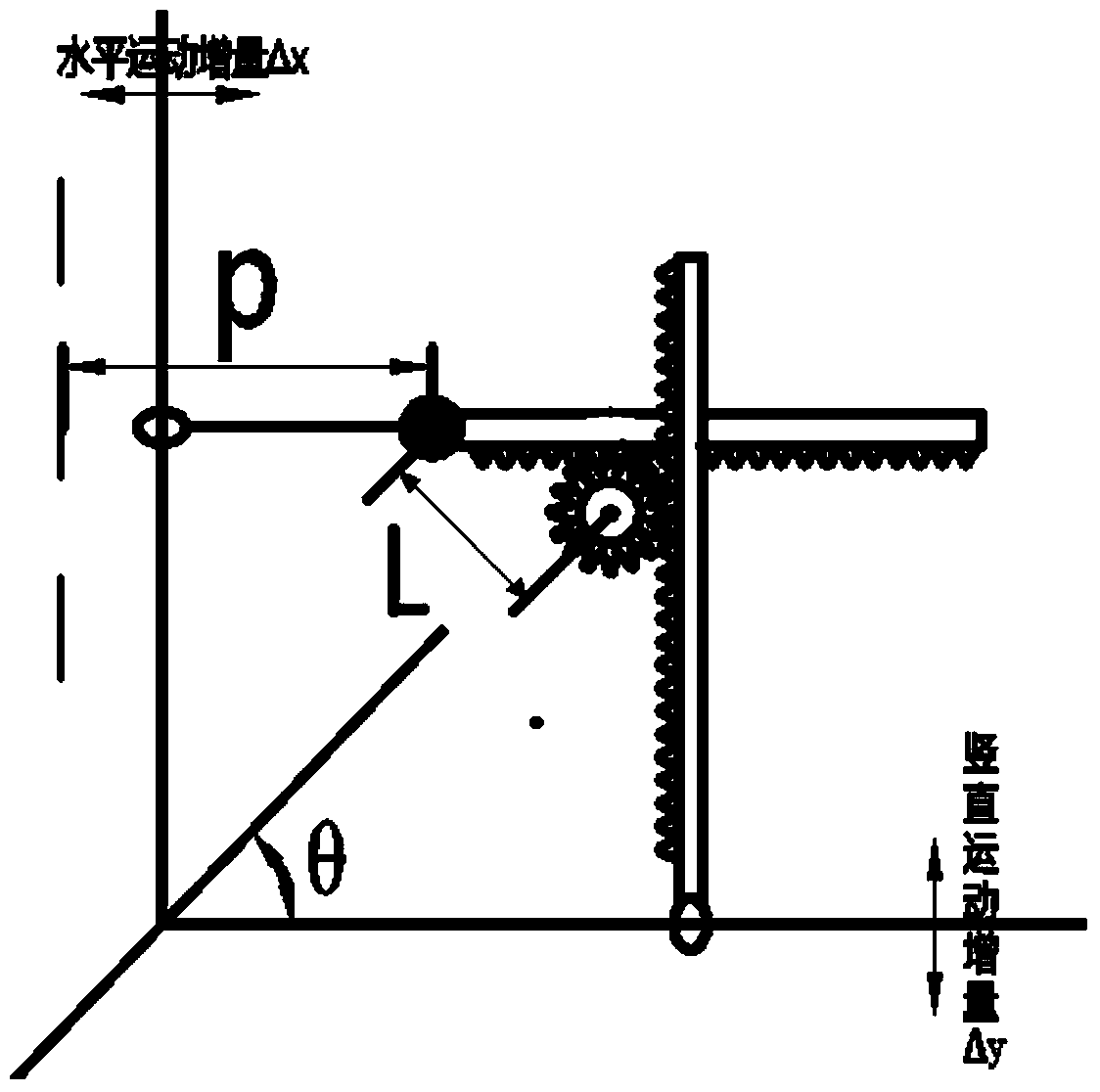 Conical curve drawing device