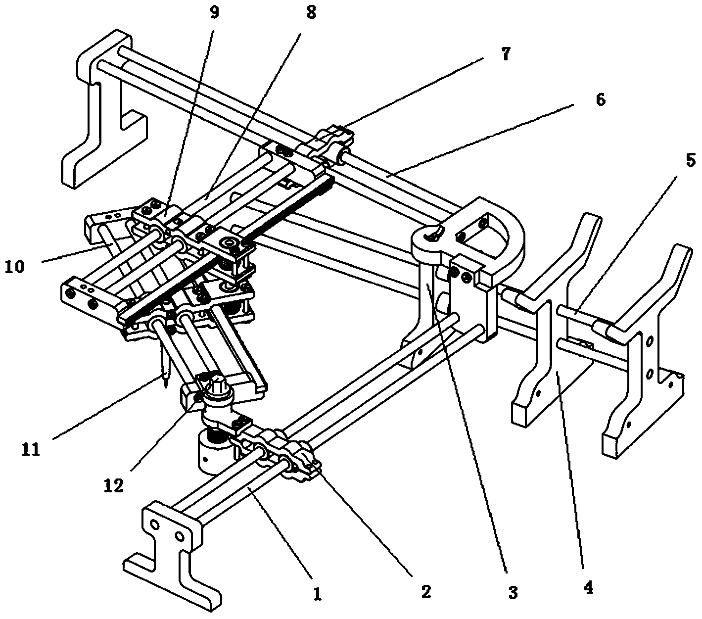 Conical curve drawing device