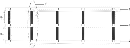 Low-consumption low-minor lobe high-gain planar frequency scan antenna