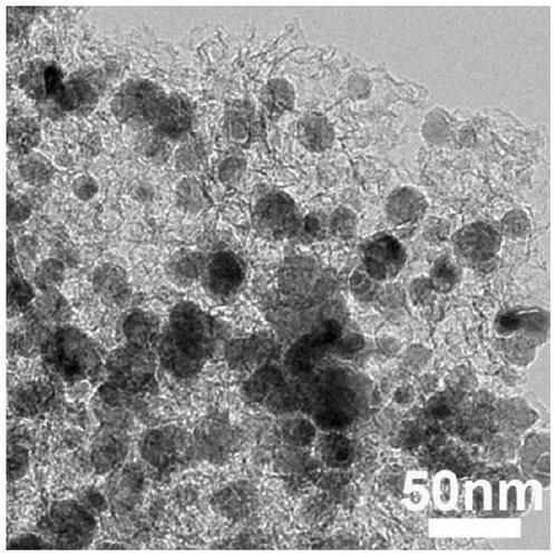 Preparation method of OER composite electrocatalyst