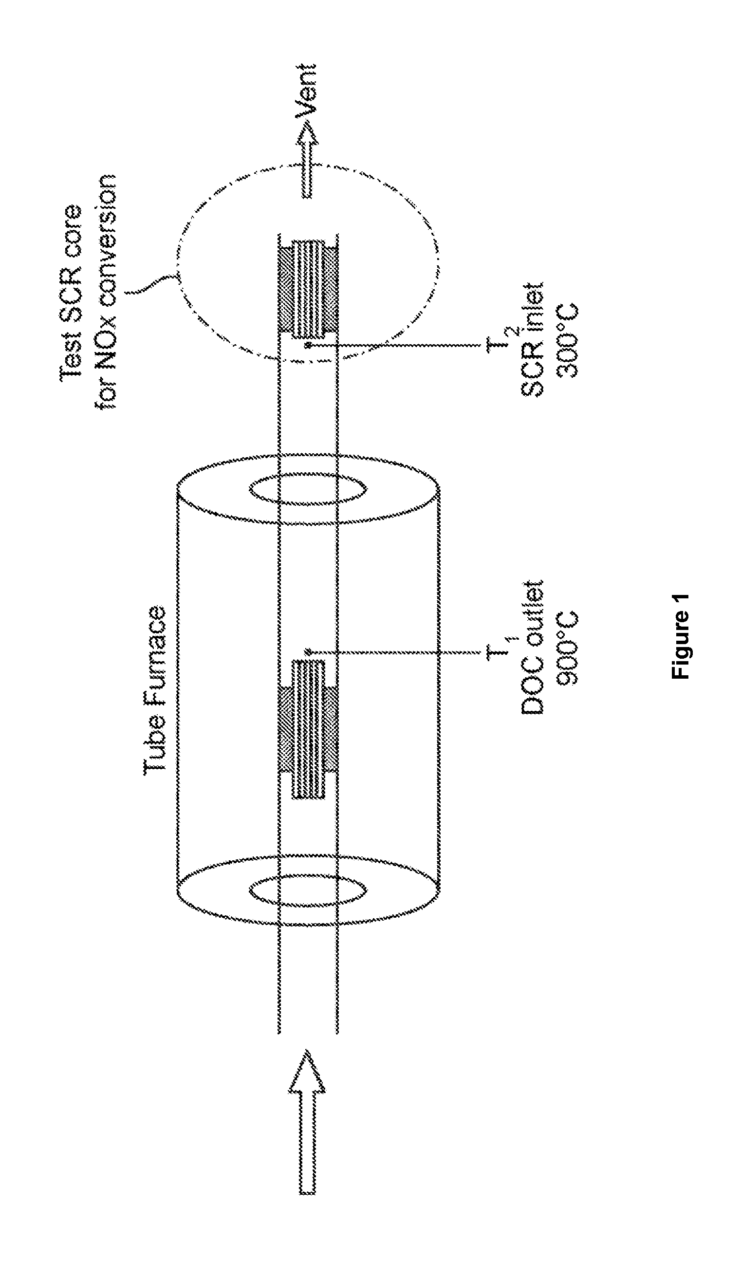 Exhaust system for a compression ignition engine having a capture face for volatilised platinum