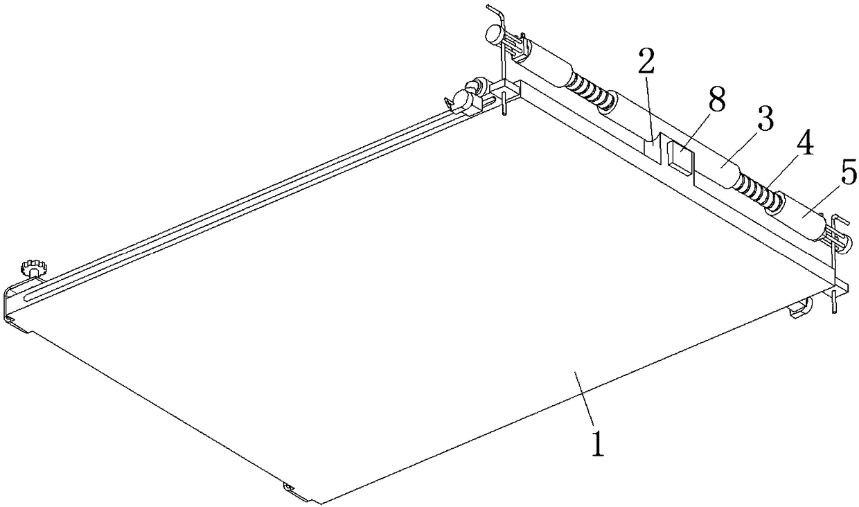 Rapid positioning device for garment tailoring